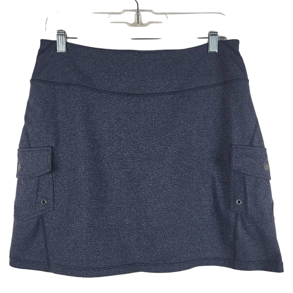 Athleta Women Heathered Gray Athletic Hiking Pickle Ball Golf Skort M